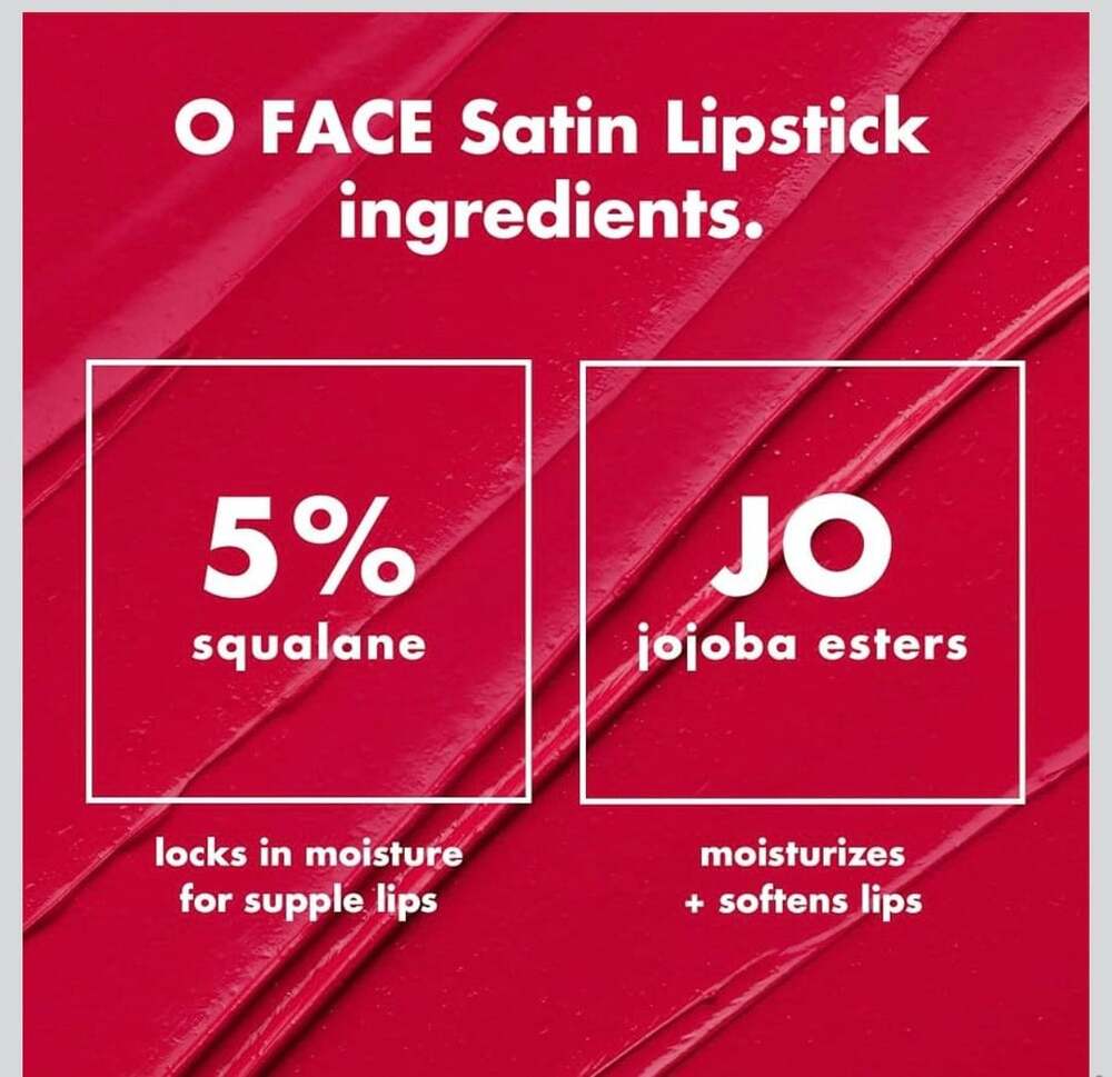 e.l.f. O Face Satin Lipstick No Doubt 0.13 oz Pink Brown - Picture 5 of 6